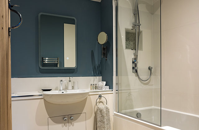 ensuite bath/shower